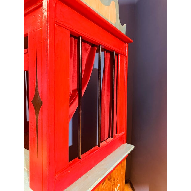 Wood Barnum Circus Ticket Counter, 1960s For Sale - Image 7 of 12
