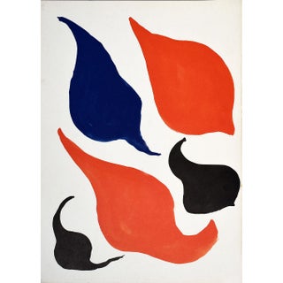 Calder Crags and Critters 3 Cb Original Lithograph 1975 For Sale