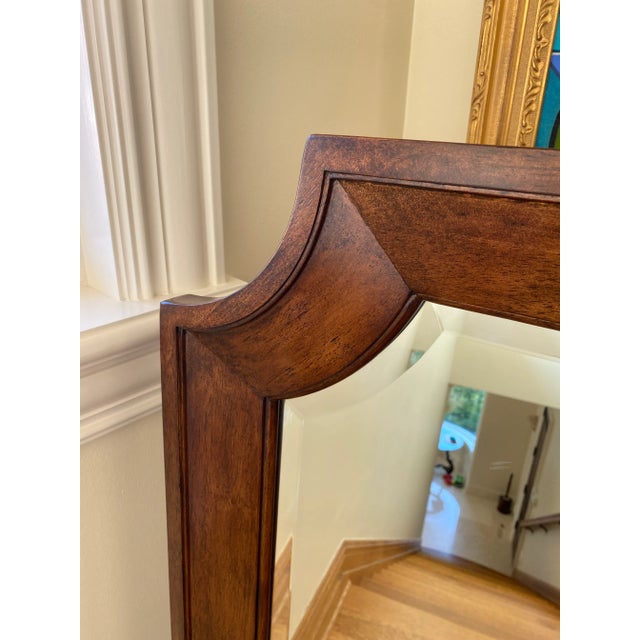 Bernhardt Wooden Mirror For Sale - Image 9 of 13