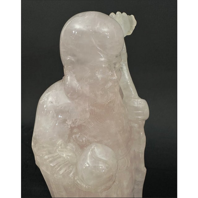 1980s Crystal Quartz High Priest For Sale - Image 4 of 12