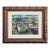Early 20th Century California Industrial Landscape Watercolor Painting, Framed For Sale