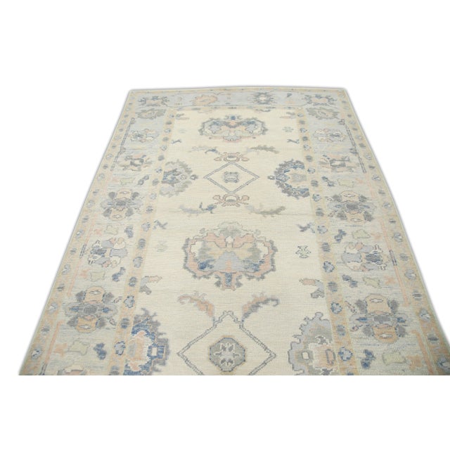 Early 21st Century Modern Turkish Oushak Rug 5'6" x 12'5" For Sale - Image 5 of 7