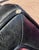 Wood Mid-Century Red and Black Leather Wood Club Chair For Sale - Image 7 of 9