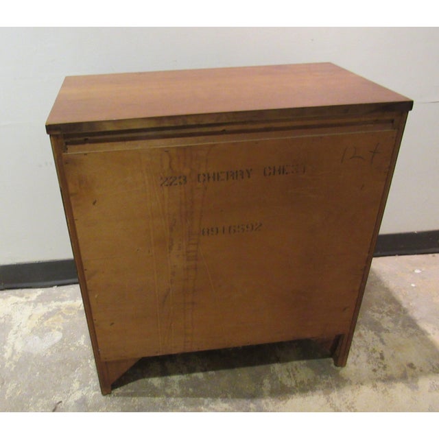 American Permacraft Bachelor's Chest With Pull Out Shelf Chairish