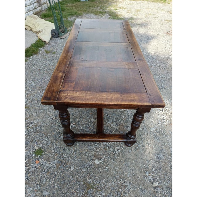 1940s Beech Farmhouse Table, 1940s For Sale - Image 5 of 18