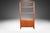 A remarkable teak, freestanding, modular, room divider, bookcase, storage cabinet, made in Denmark attributed to Hans...