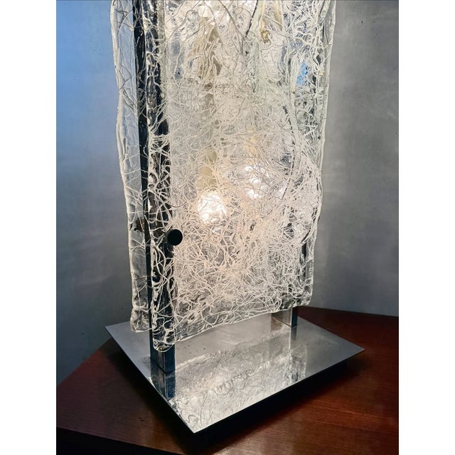 1970s Sculptural Lamp by Toni Zuccheri for Mazzega, 1970s For Sale - Image 5 of 14