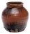 Chinese Drip Glaze Kitchen Jar, C. 1900 For Sale