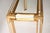Vintage Italian Acrylic and Brass Console Table, 1970 For Sale - Image 10 of 11