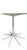 1960s 1960's Petal Outdoor Table Designed by Richard Schultz for Knoll, Attributed For Sale - Image 5 of 9