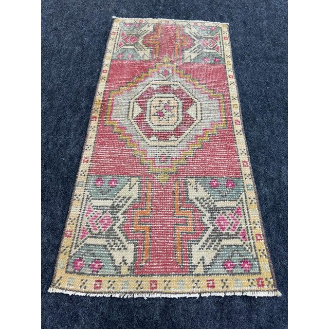 Turkish Yastik Rug 1'5" x 2'11" #24363 Explore a curated collection of hallway runners, wool rugs, and handmade...