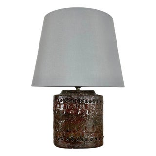 Large Ceramic Table Light attributed to Bitossi, 1970s For Sale