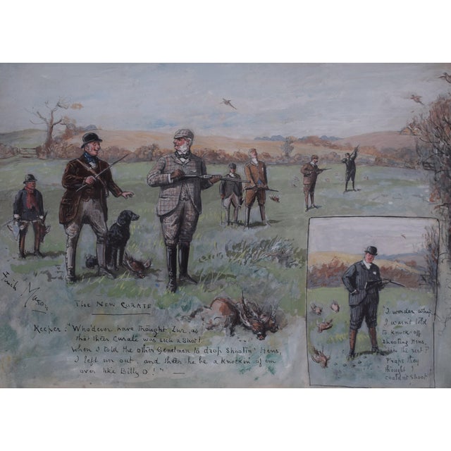 Art Sz: 10 1/4"H x 14"W Frame Sz: 18 1/2"H x 21 1/2"W Watercolour and bodycolour George Finch Mason (1850-1915) was a...