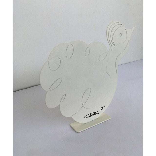 White Painted Metal Sculpture by Riccardo Dalisi, Italy, 1980s For Sale - Image 11 of 18