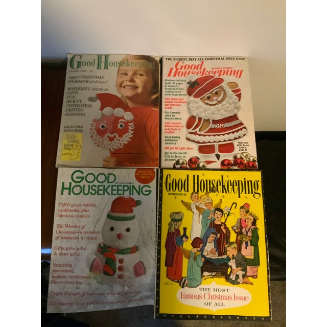 1960s Mid-Century Vintage Rare Christmas Good Housekeeping Magazines - 4 Pieces For Sale - Image 5 of 10