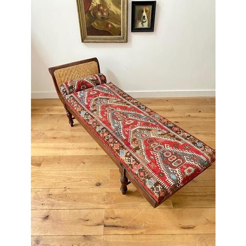 Edwardian Cane Day Bed For Sale - Image 3 of 7