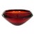 Red Glass Bowl For Sale