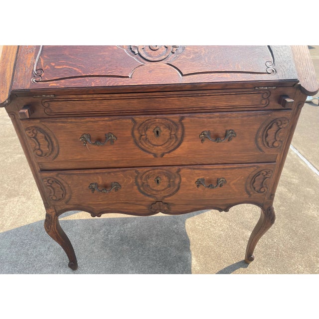 Vintage French Secretary Desk For Sale - Image 12 of 12