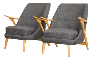 Set of Mid-Century Modern Chairs by Svante Skogh for Seffle Mobelfabrik, 1960
