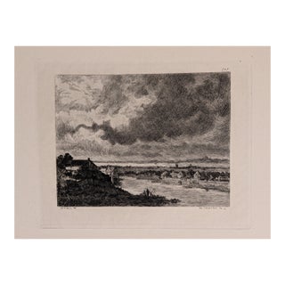 Late 19th Century French Folio Engraving For Sale