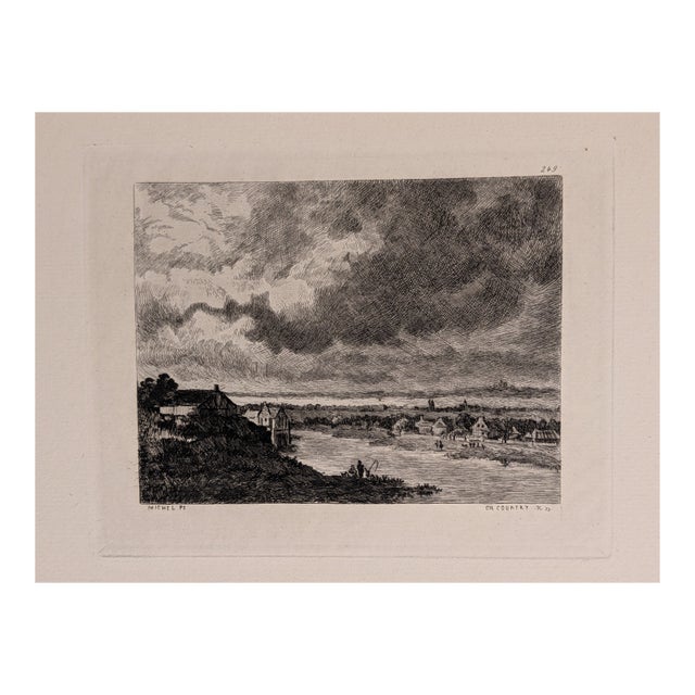 Late 19th Century French Folio Engraving For Sale