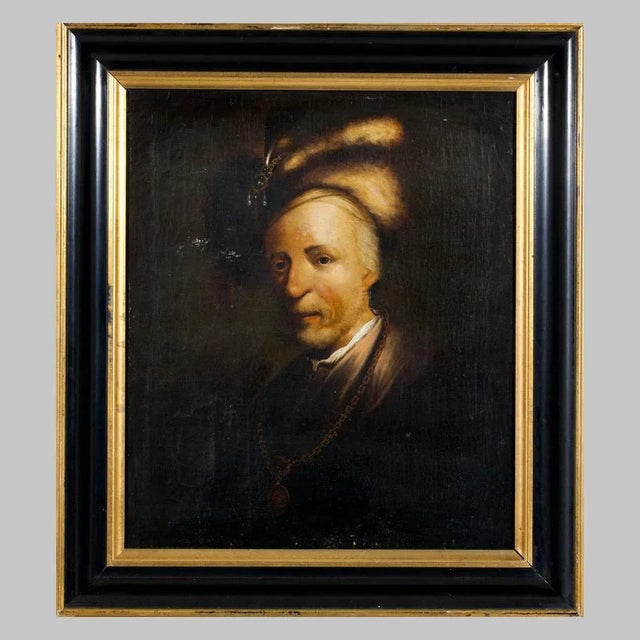 Portrait of Gentleman, 18th Century, Oil Painting, Framed For Sale - Image 5 of 5