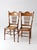 Victorian Antique Victorian Pressed Back Cane Seat Chairs Pair For Sale - Image 3 of 17