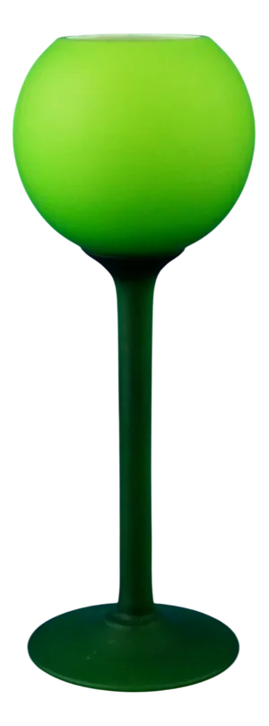 20th Century Green and White Murano Glass Vase attributed to Carlo Moretti, Venice, Italy, 1950s