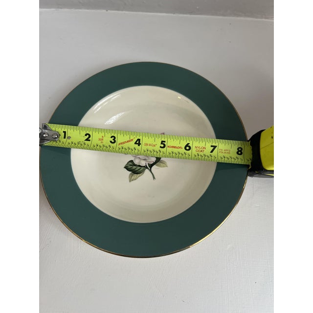 1950s Semi-Vitreous Soup Bowls Made by Century Service Corporation - Set of 5 For Sale - Image 11 of 11