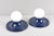 Mid-Century Italian Blue Metal Light Ball Sconce by Achille Castiglioni for Flos, 1960s For Sale - Image 14 of 18