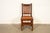 Mission Limbert Antique Mission Oak Arts & Crafts Side Chair or Dining Chair, Circa 1910 For Sale - Image 3 of 12