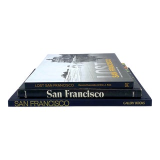 San Francisco California Vintage Coffee Table Books - Collection of 3 For Sale