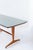 Italian Wooden Grey Glass Dining Table with Brass, 1950 For Sale - Image 15 of 16