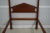 Traditional Dr Dimes Cherry Single Twin Size Pencil Point Bed For Sale - Image 3 of 12