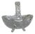Crystal Footed Basket For Sale
