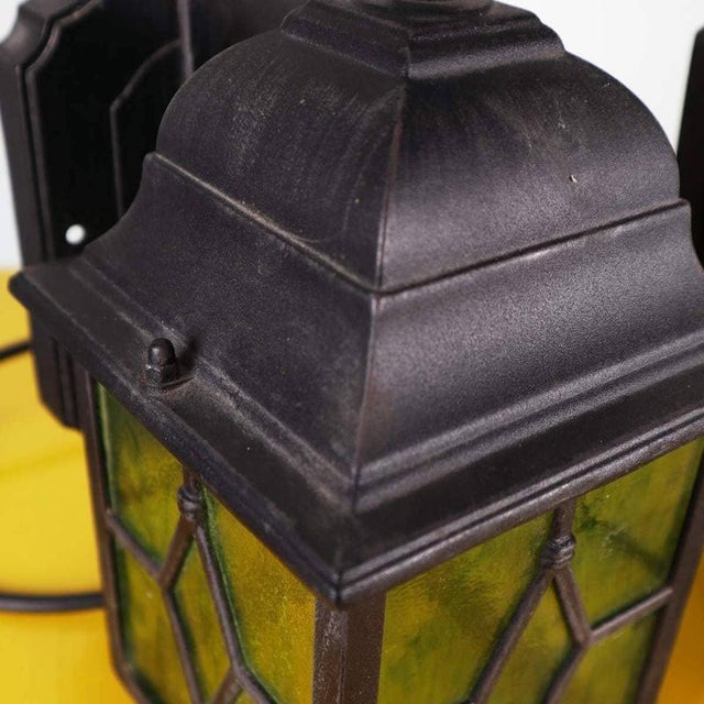 Lanterns in Metal, Set of 2 For Sale - Image 5 of 13