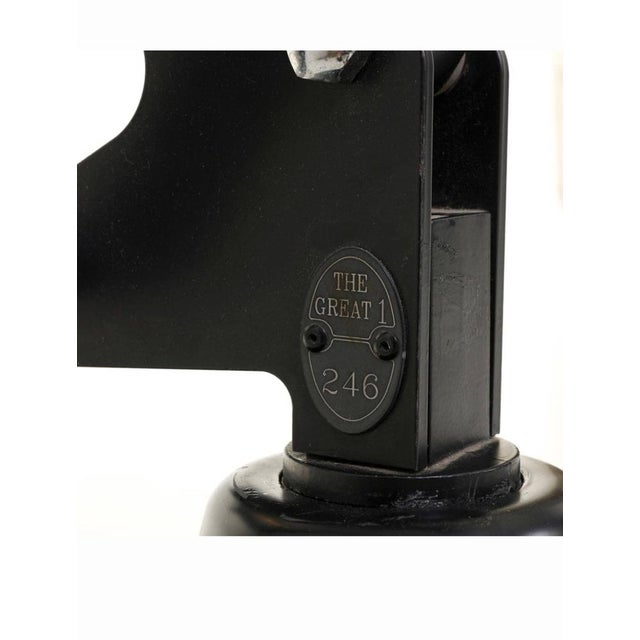 Black The Great JJ Lamp by Jac Jacobsen for Luxit Leucos, 1980s For Sale - Image 16 of 18