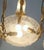 Gold Art Deco Chandelier from Hettier & Vincent, France, 1920s For Sale - Image 8 of 11