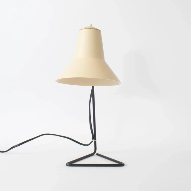 Contemporary Modern Italian Plastic & Steel Desk Lamp from Targetti, 1970s For Sale - Image 3 of 9