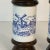 Boho Chic Mid-Century Delft Ceramic and Wood Salt & Pepper Mills - Set of 2. For Sale - Image 3 of 8