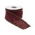 Add a festive flourish to your holiday decor with this 2.5" x 5-yard Wired Holiday Ribbon in rich burgundy red with crisp...