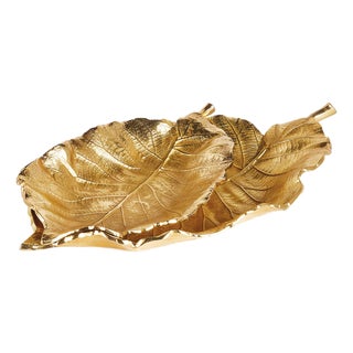 Alegra Leaf Trays, Set Of 2 For Sale