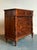 Traditional Vintage Federal Flame Mahogany Tall Chest of Drawers For Sale - Image 3 of 5
