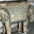 Metal Large Vintage Elephant Bar Table Base For Sale - Image 7 of 10