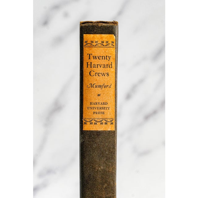 Rare Twenty Harvard Crews George Mumford Antique Book Harvard University Rowing Crew Team Sports History For Sale - Image 12 of 15