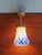 Wall Light in Gilded Bronze and Blue and White Speckled Glass, Early 20th Century For Sale - Image 5 of 15