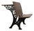 Antique Cast Iron & Wood School Desk For Sale