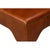 2020s Square Brown Leather Cocktail Ottoman For Sale - Image 5 of 12