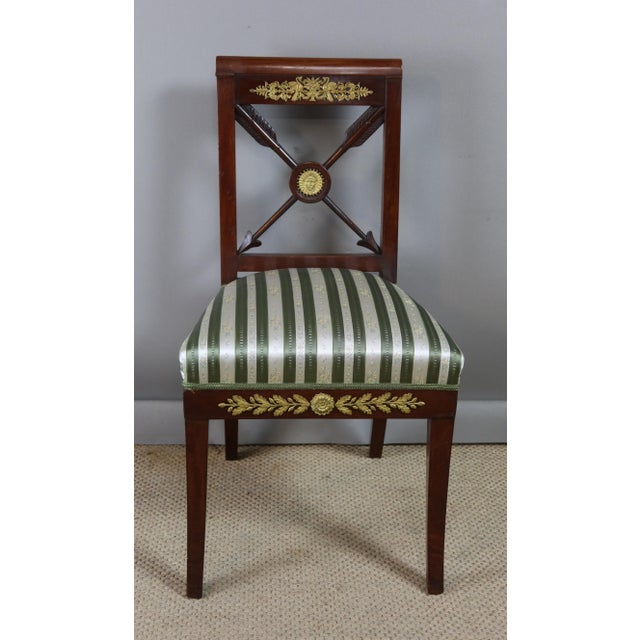 Wood Empire Chairs, Set of 2 For Sale - Image 7 of 11