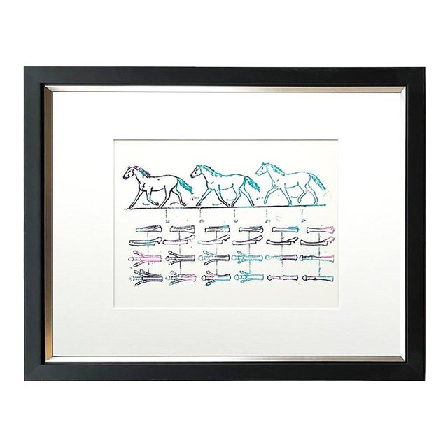 Max Ernst Original Lithograph Table D’hote 1970 Framed For Sale